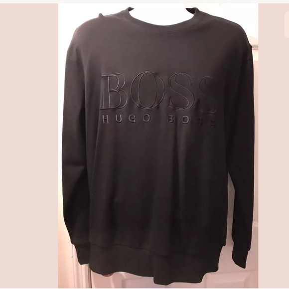 boss black sweatshirt